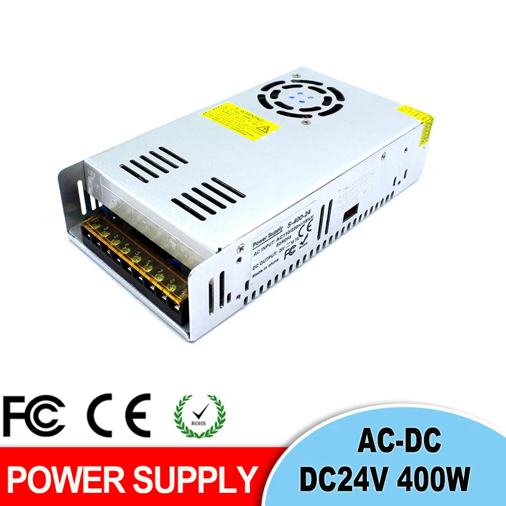 Универсальный блок питания DC 12V 18V 24V 36V 48V 42V 60V 400W Трансформаторы освещения 220V 110V AC