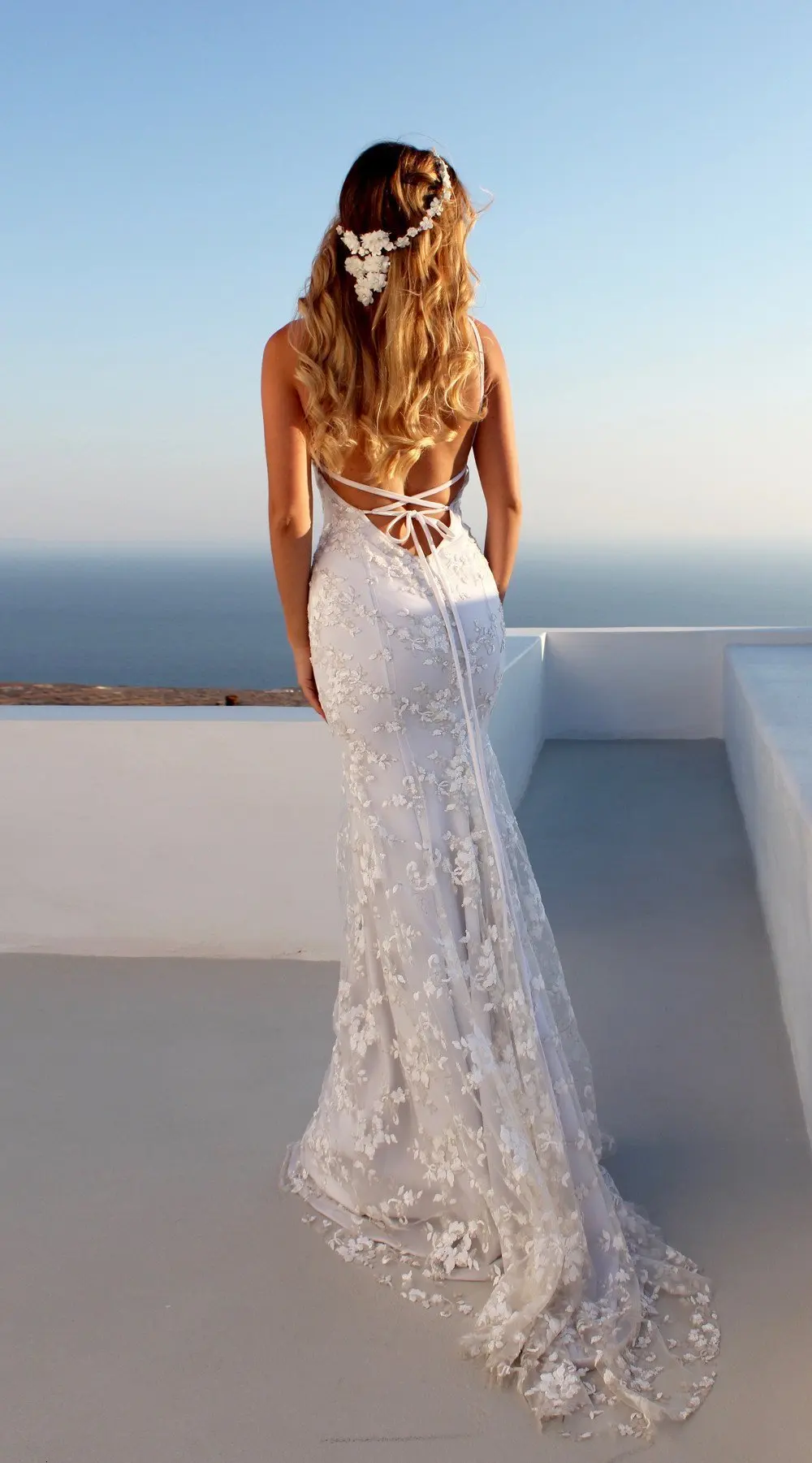 NATTEMAID, летнее платье русалки с открытой спиной для вечеринки, элегантное Бандажное Сетчатое белое платье, женское Макси вечернее сексуальное платье с v-образным вырезом