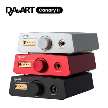 

DAART Yulong Canary II ESS9038Q2M DSD512 PCM768KHz CanaryII DAC Decoding Headphone Amplifier