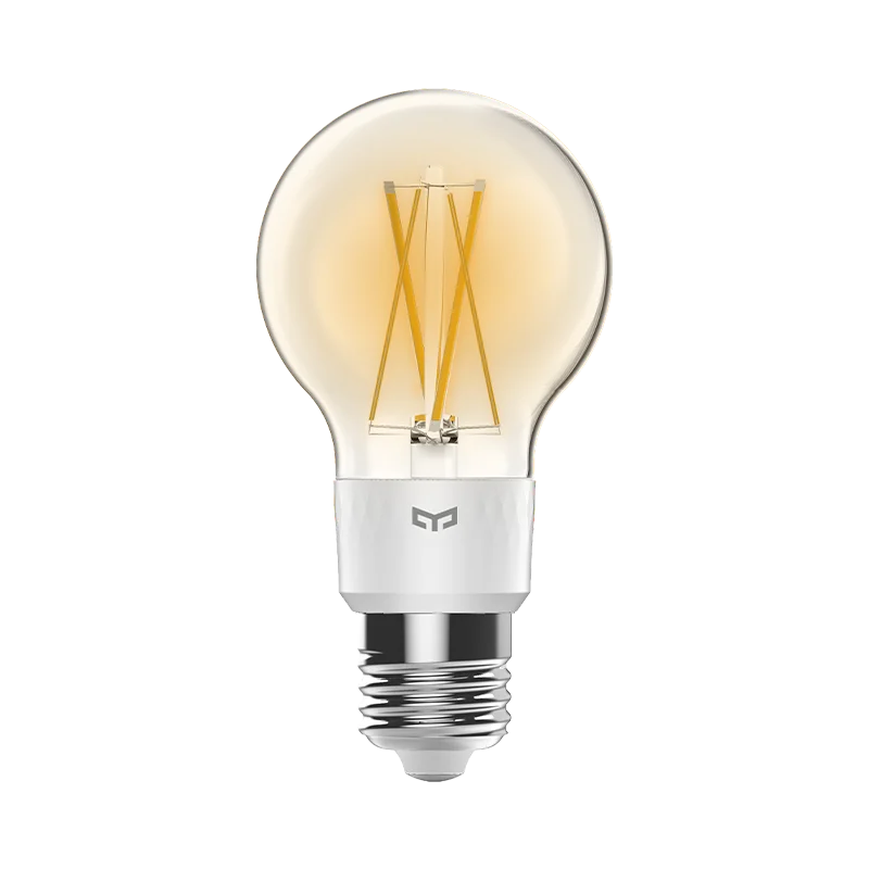 Белый Xiaomi Yeelight Смарт светодиодный ламп накаливания YLDP12YL 700 люмен 6 Вт лимон смарт-лампы работать с Apple homekit Smart Светодиодный лампы - Цвет: Белый