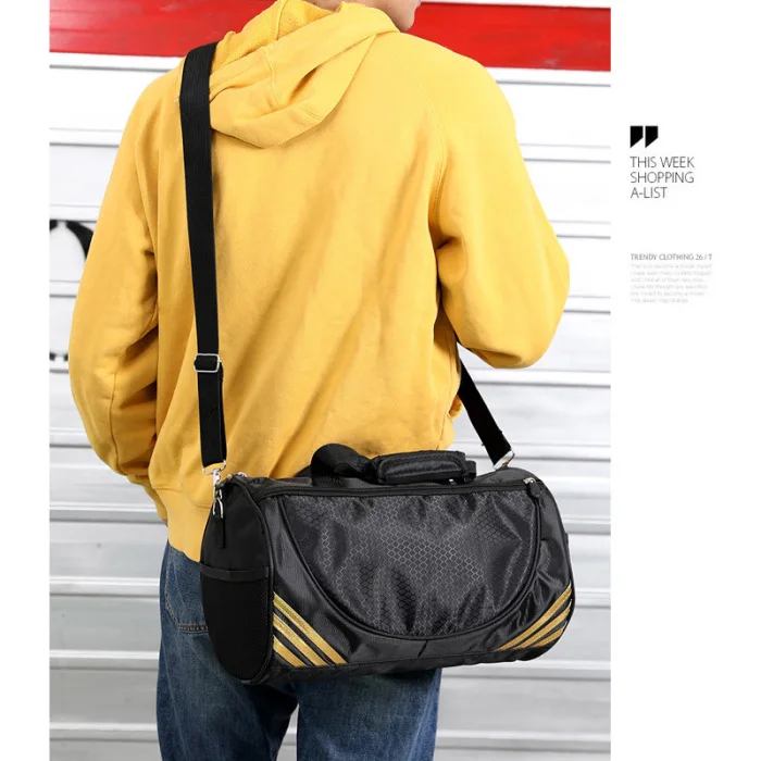 Portable Travel Handbag Lightweight Sports Bag Large Capacity for Yoga-OPK