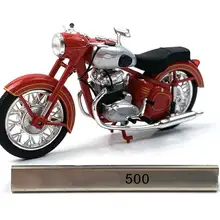 Специальное предложение редкий 1:24 500 Ретро модель мотоцикла полусплав Коллекционная модель