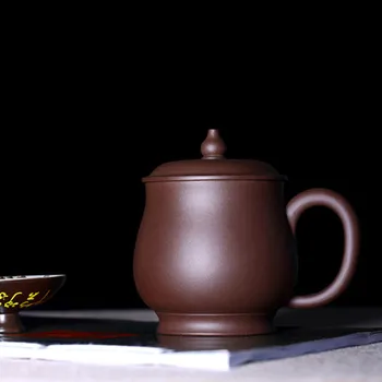 

350ML 2017 NEW ARRIVAL CHINESE KONGFU TEAPOT YIXING ORE PURPLE CUP OFFICE MUGS