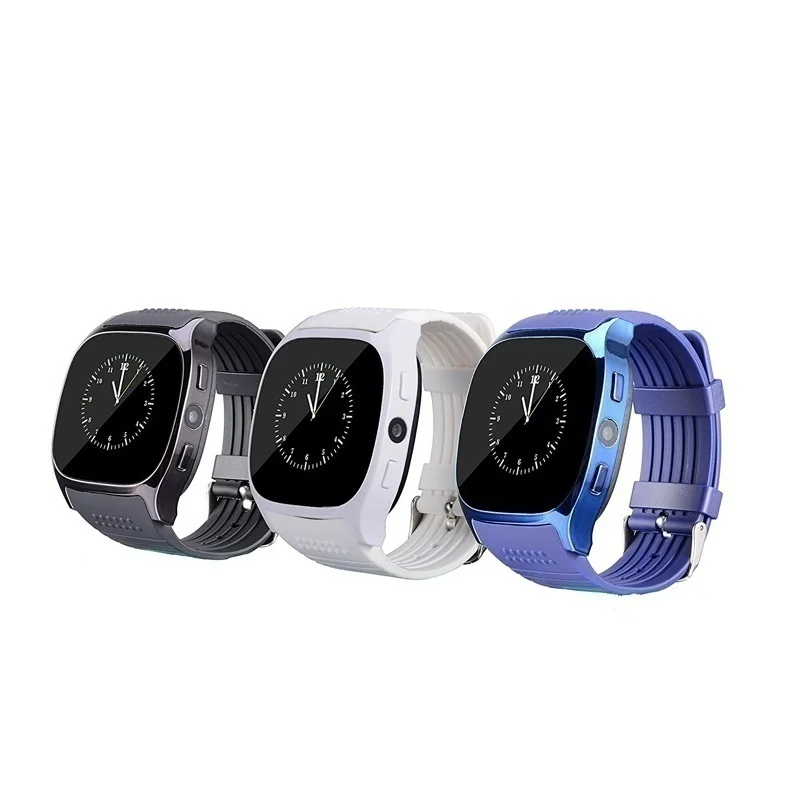 

T8 Bluetooth Smart Card Phone Watch Sports Pedometer Smart Wearable Watch