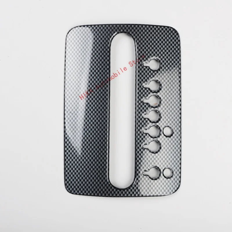 Für volkswagen beetle 2003-2010 schwarz carbon fiber Innen getriebe panel dekoration schaltknauf trim abdeckung 2004 2005 2006 2007 2008 – Detail 12