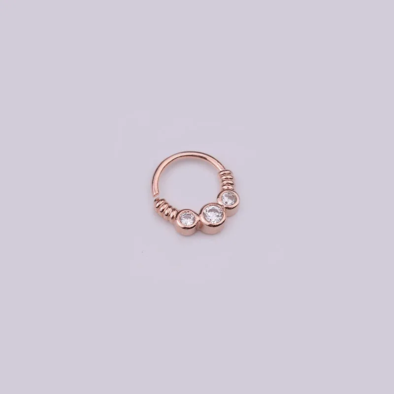 1 шт. 8 мм Daith Snug Rook кольцо на козелок пирсинг уха ювелирные изделия Cz Нос Обруч спираль серьги, Надеваемые На ушной хрящ