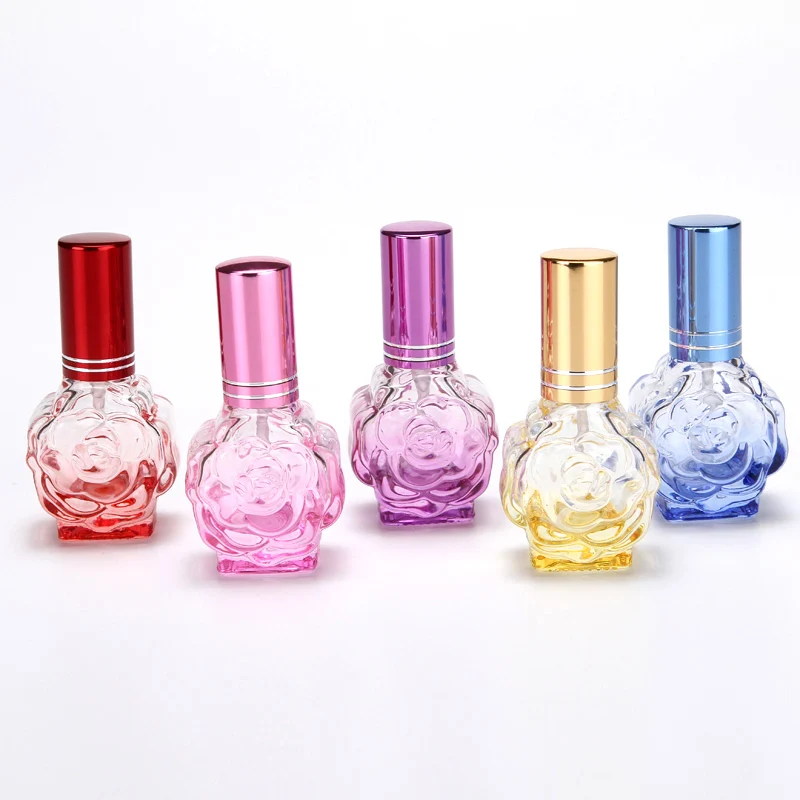 

10pcs/lot 10ml Glass Spray Bottle Refillable Glass Perfume Bottle Empty Fragrance Bottles Portable Perfume Packaging Bottle