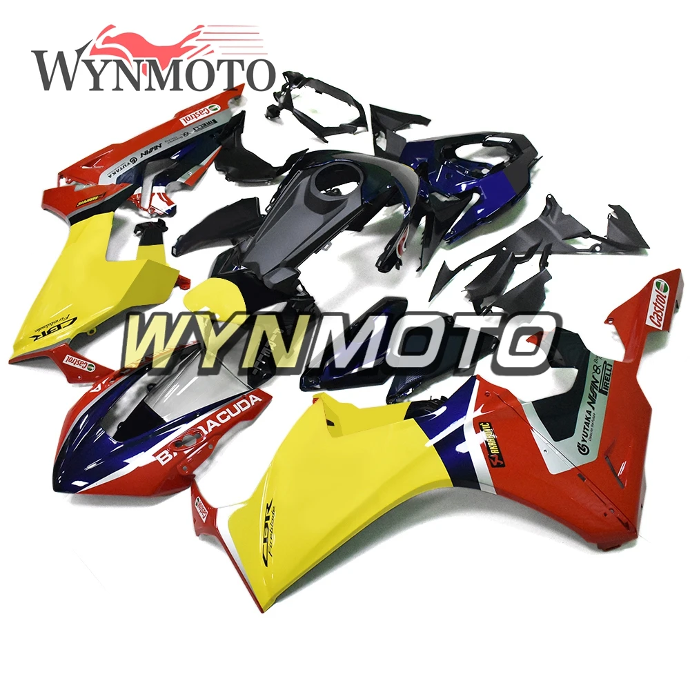 Мотоцикл полный комплект обтекателя для Honda CBR1000RR 17 18 ABS пластик литья тела наборы Cowlings красный черный желтый