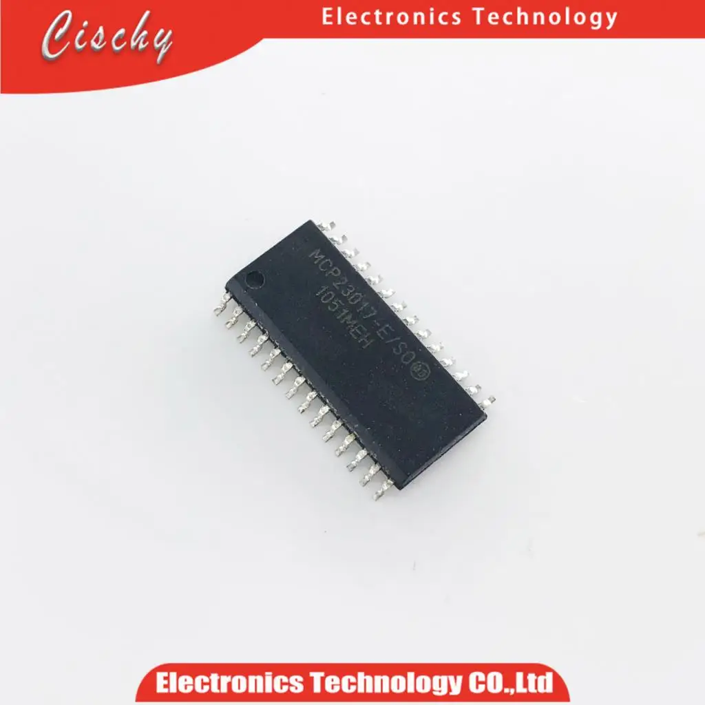 

1pcs/lot MCP23017-E/SO MCP23017 original SOP 16-Bit I/O Expander with Serial Best quality