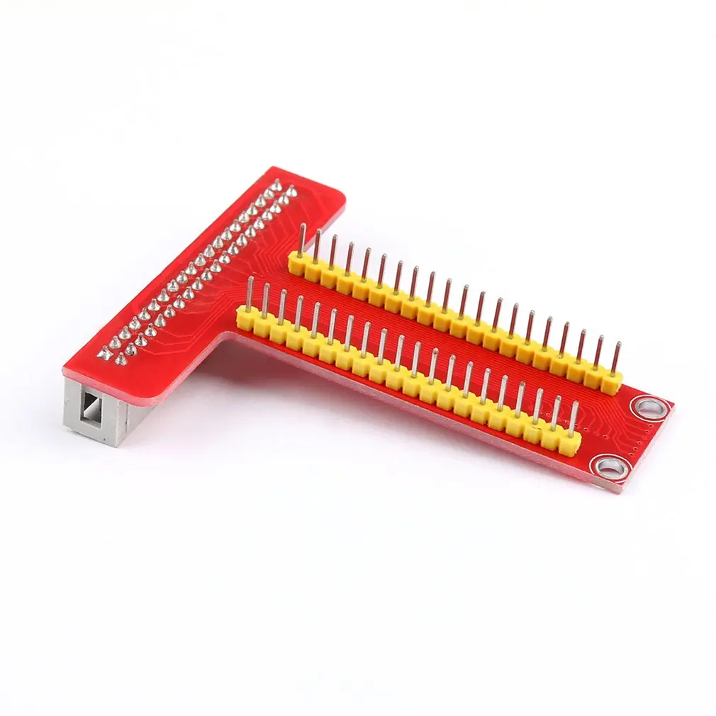 GPIO T тип модуль расширения плата адаптер с 40 Pin GPIO женский Радужный кабель для Raspberry Pi3/2 Модель B