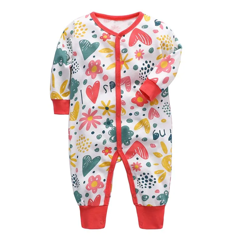 

Baby Boy Clothes Comfortable Baby Rompers Winter Thick Climbing Clothes Newborn 0-12 M Baby Clothes Unisex