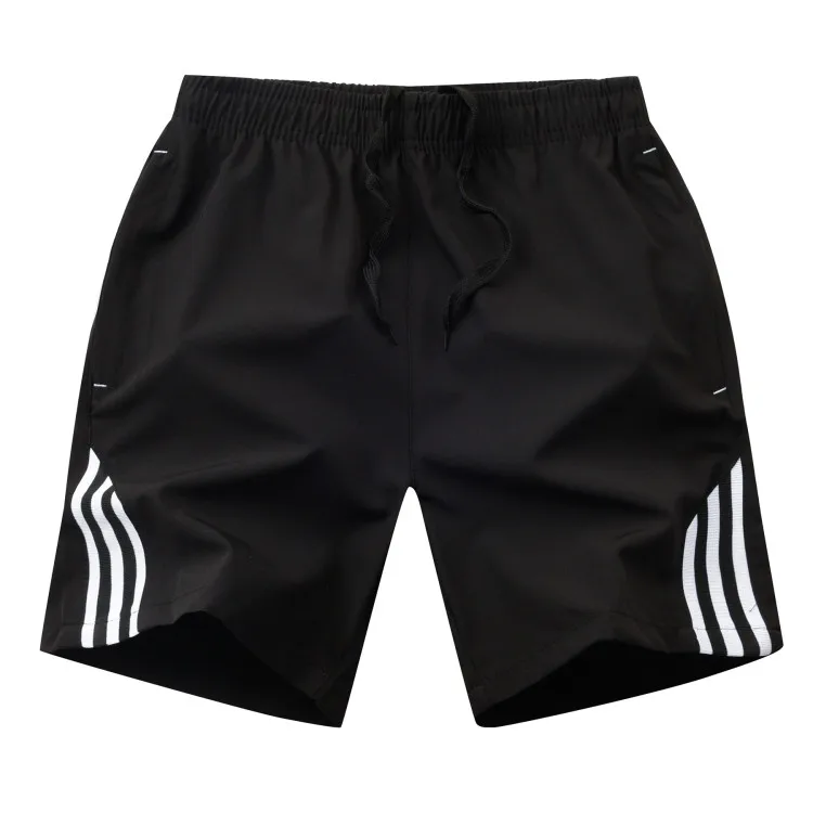 Qicky-pantalones cortos de chándal para hombre, ropa deportiva, pantalones cortos de verano, informales, a rayas, 2020