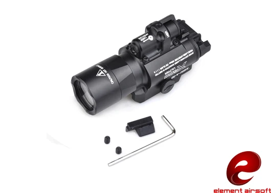 US $73.35 Element Airsoft Tactical Flashlight glock flashlight X400 Airsoft weapons LED Gun Light Hunting Lamp Weapon Gun Light EX367
