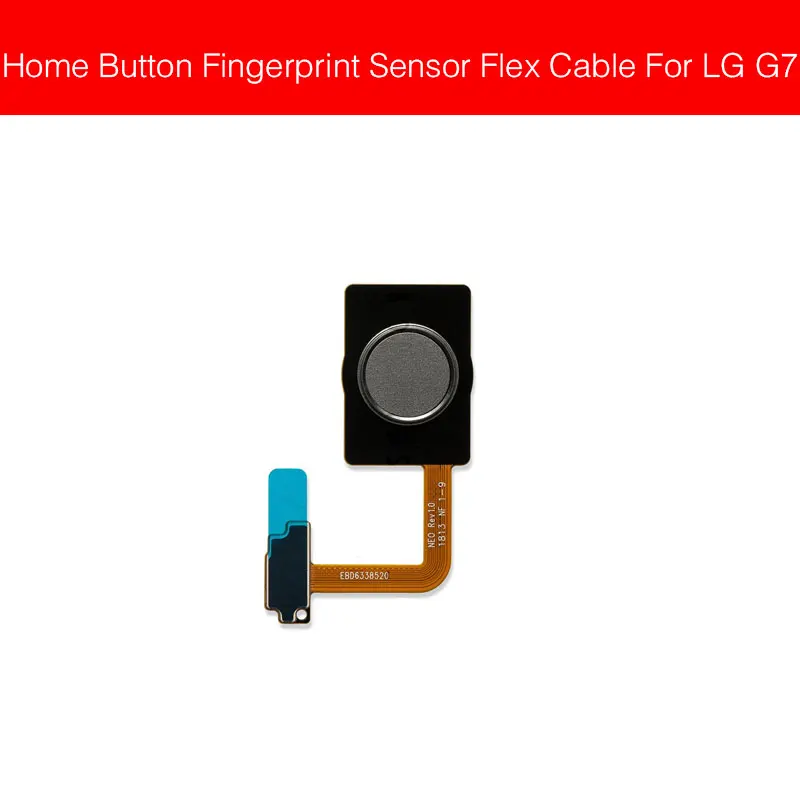 Gray G7 Кнопка Домой датчик отпечатков пальцев гибкий кабель для LG G7 G6 G5 Nexus 5X возврат в меню сенсорный датчик гибкий ленточный Ремонт Запчасти Замена - Цвет: Gray G7