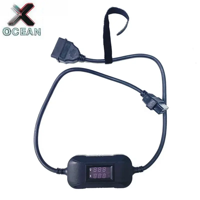

Newest 12V to 24V Truck Black Adapter Cable For Launch X431 Easydiag 3.0/2.0 Golo Carcare Scanner For Heavy Duty Diesel