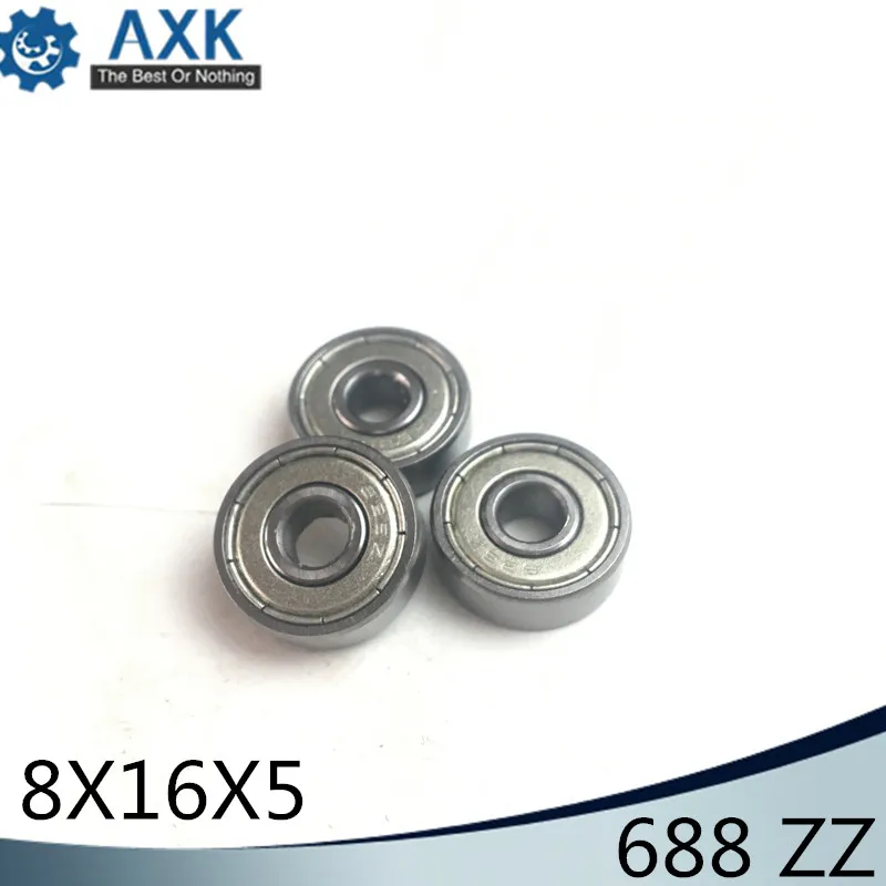688ZZ Bearing 8*16*5 mm ABEC-5 10PCS Miniature 3D Printer Heatbed 688 Z ZZ Ball Bearings 688Z