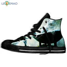 Прогулочные парусиновые ботинки; дышащая мужская обувь с Чеширским котом; Moletom; Уличная обувь; sudaderas mujer; спортивная парусиновая обувь; классические кроссовки