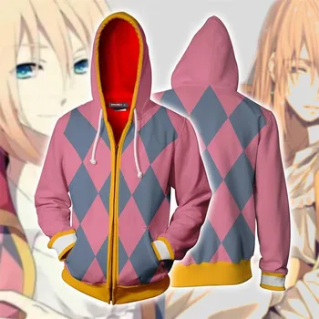 

Anime Howl's Moving Castle Costumes Howl's Moving Castle Hoodies Jackets Coats Cosplay 3D printed men women hoodies Sweatshirts