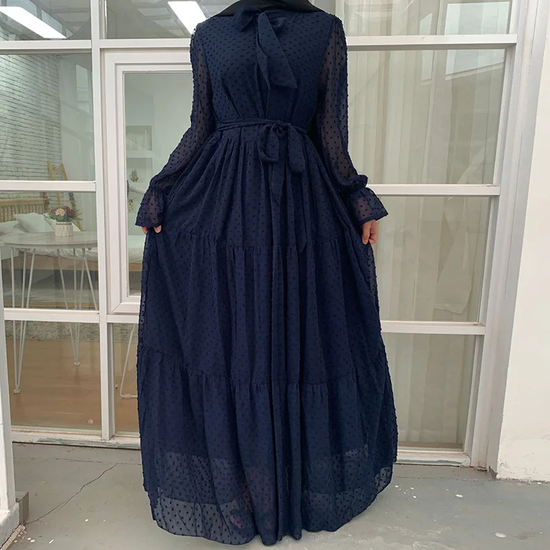 Dubai Abaya Women Kaftan Moroccan Maxi Dress Muslim Ramadan Dress Islamic Gown e