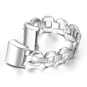 

Replacement Metal Bracelet Adjustable Watch Band Strap for FitbitCharge 2 VH99