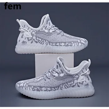 

FEM Breathable Sneakers Women Chunky Cross Tied Designer Shoes Women Shallow Non-Slip Vulcanize Shoes Summer Running Women Shoes