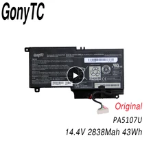 GONYTC PA5107U-1BRS ноутбук аккумулятор для Toshiba L45 L45D L50 S55 P55 L55 L55T P50 P50-A P55 PA5107 43wh 2838mA