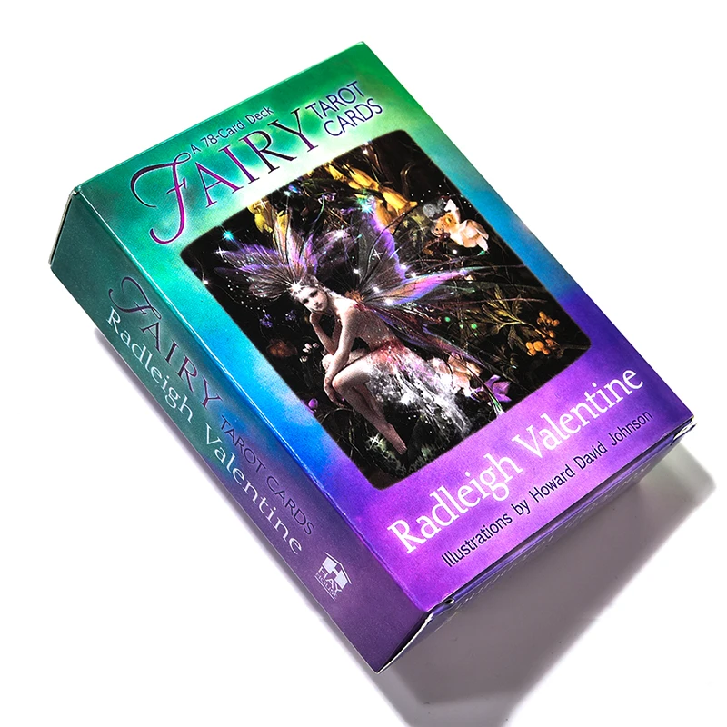 Сказочные карты Таро A 78 карт колода Radleigh Valentine lllustrations доска Oracle Вечерние игры коллекции гаданий