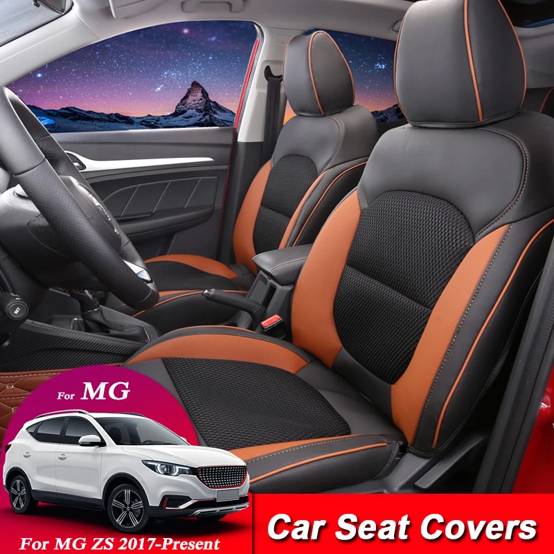 Car Seat Covers Set Leather For Mg Zs 2017present Car Covers Styling