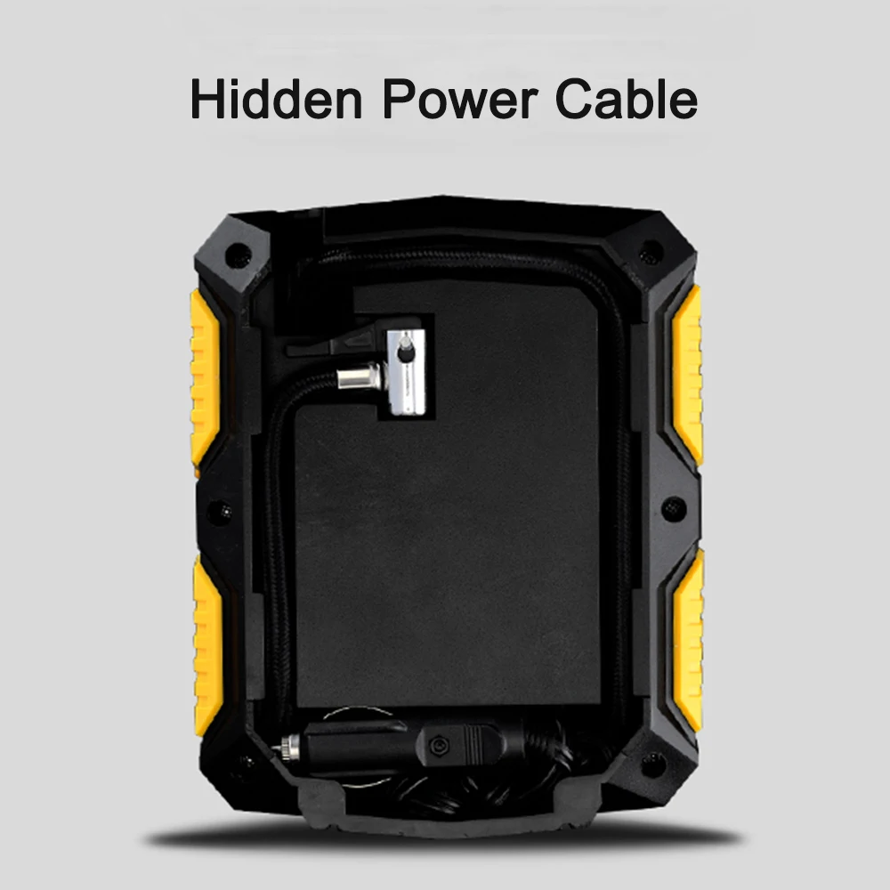 Digital Tire Inflator DC 12V Digital Car Tyre Inflator Electric Air Compressor Automatic Portable Pump With Light