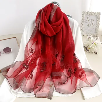 

Female Scarf of Silk Wool Warming in Autumn and Winter of 2020,Air conditioning shawl Phnom Penh ins fashionable lady scarf