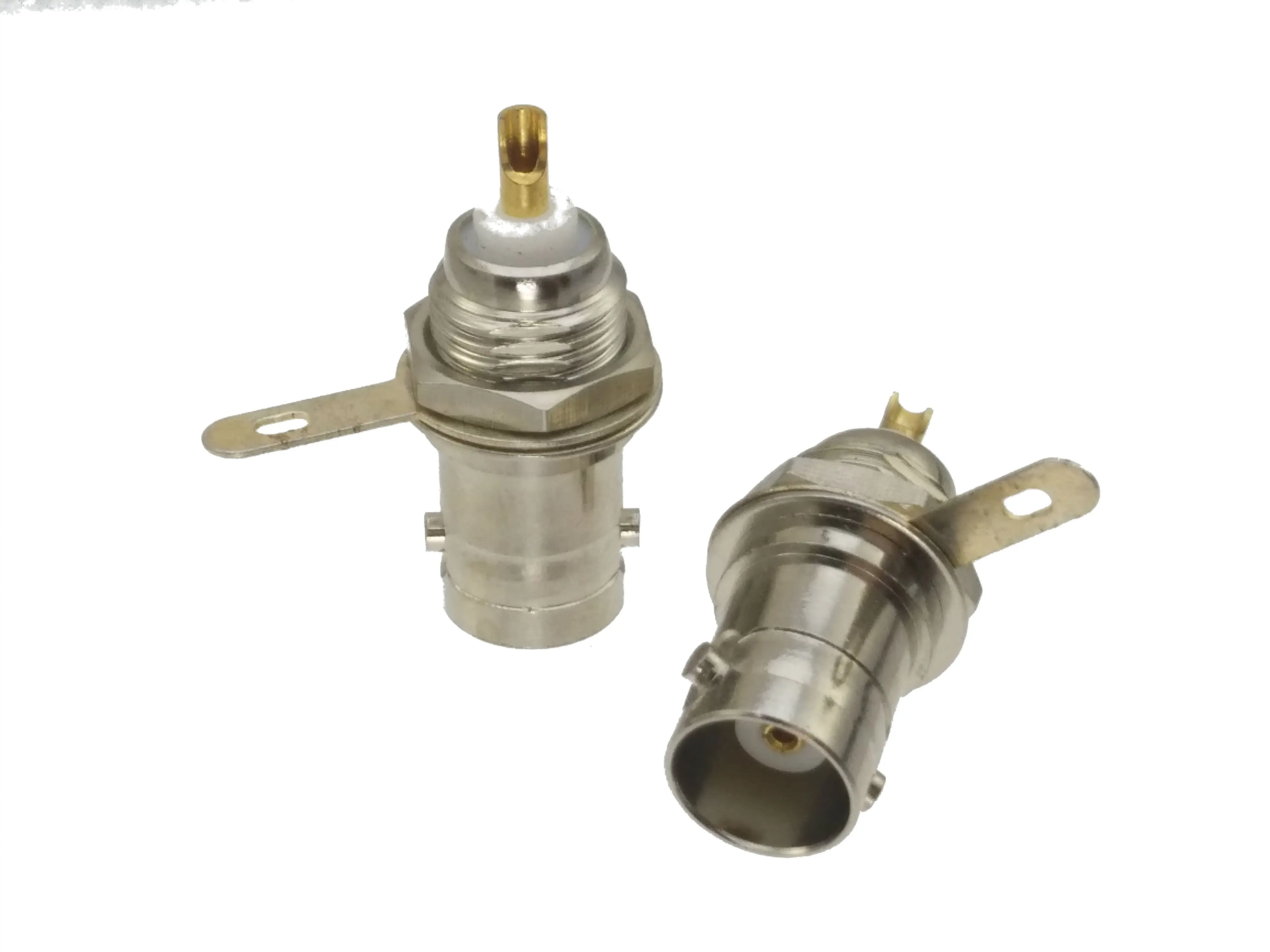 

BNC female jack nut bulkhead handle deck mount solder cup RF connector
