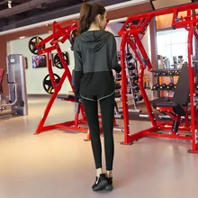 Осенне-зимняя одежда для йоги и похудения, женские топы для фитнеса, спорта, свободного кроя, впитывающий пот жилет, верхняя одежда, пальто на молнии