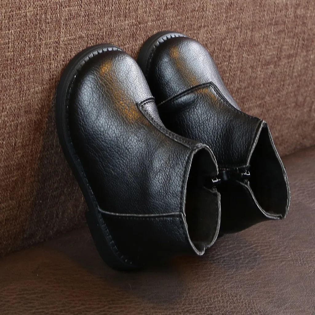 Toddler Infant Kids Baby Boys Girls Fashion Solid Ankle Sport Shoes Boots kids shoes children shoes boys girls sneakers