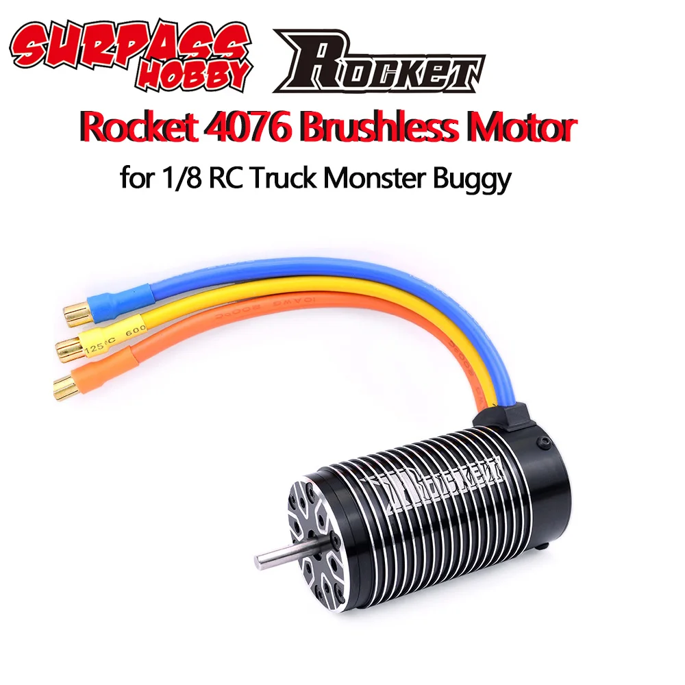 Ракета 4076 2000KV 2250KV бесщеточный двигатель для 1/8 TRAXXAS HPI RC автомобиль грузовик |