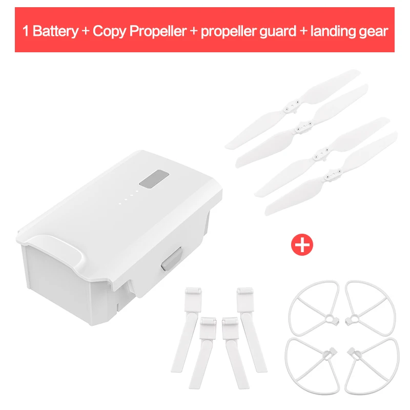 Set 4 FIMI X8 SE беспилотный Интеллектуальный летный аккумулятор 11,4 V 4500mAh до 33mins Полетный пропеллер посадочные части - Цвет: Set 4