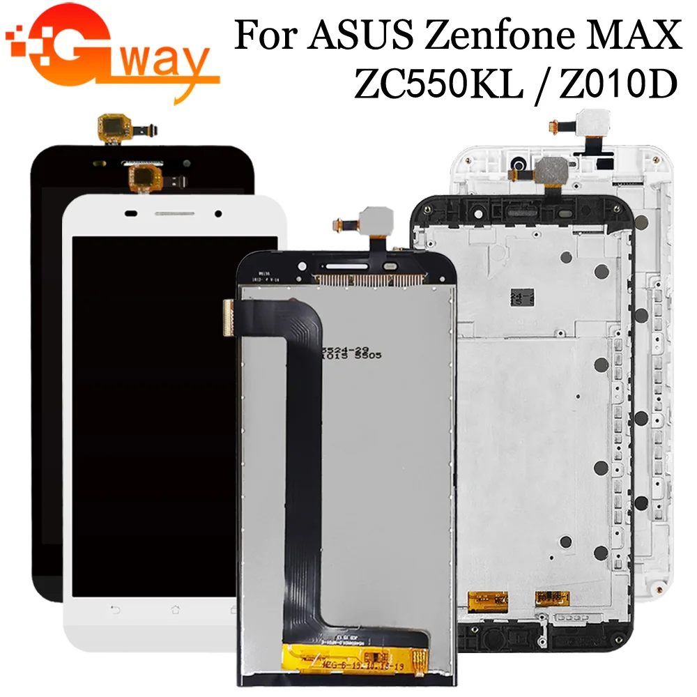 Дисплей для ASUS Zenfone MAX ZC550KL Z010D ЖК-дисплей сенсорный экран в сборе с рамкой +