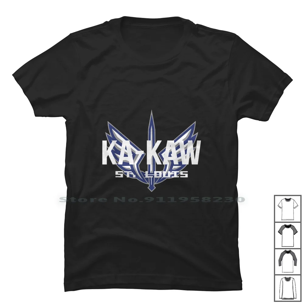 Battlehawks Football Fans Ka Kaw T Shirt 100% Cotone Football Battle Louis Loui Hawk Foot Ball Fan Bat St Ba