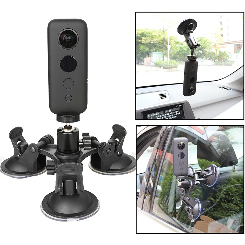 

Suction Cup Window Glass Sucker for GoPro Hero 8 7 6 5 SJCAM H9 Yi 4K SONY Insta360 One X DJI OSMO Action Camera Accessories Set