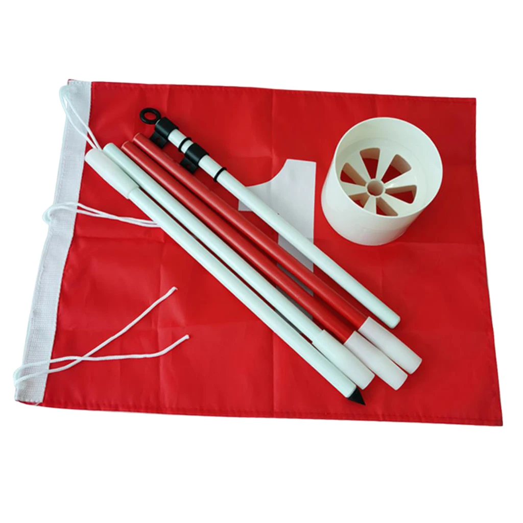 Golf Flag Stick Backyard Garden Training Cup Flagstick Course Golfing Mark