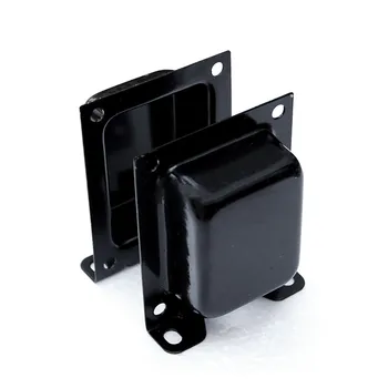 

1 Pair EI66MM Transformer Vertical Cattle Side Cover with Mounting Bracket Transformer Laminations End Bells Shell