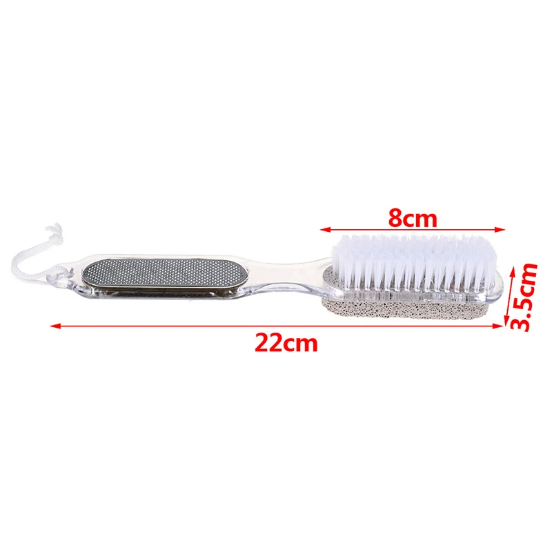 4 Side Foot Brush Scrubber Feet Massage Pedicure Tool Scrub Brushes Exfoliating Spa Shower Remove Dead Skin Foot Care Tool