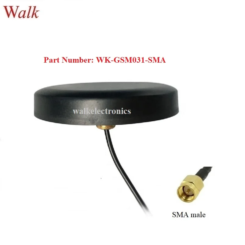 outdoor use SMA male screw mount gsm 3g antenna, high gain IP67 waterproof gsm antenna