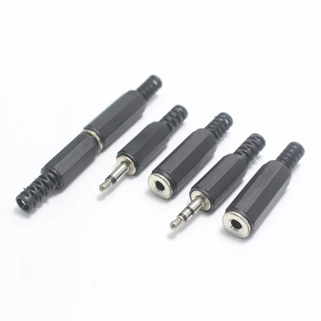 Mono Stereo Male Audio Plug Connector Female Welding Jack Connectors Electronics Music & Sound Speaker TV Accessories 209802fb858e2c83205027: 1 Pair|2 Pair|5 Pair