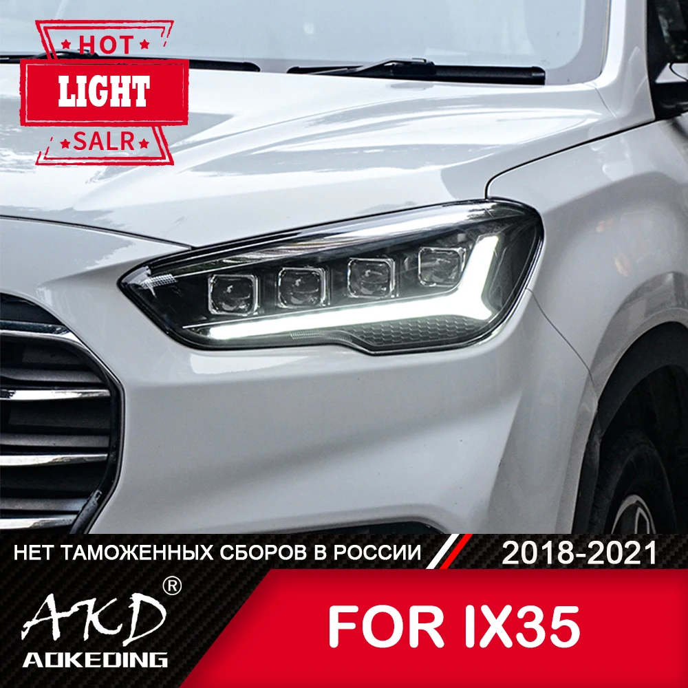 

Головная лампа для Hyundai ix35 2018-2020, автомобильный аксессуар, Противотуманные фары дневного света, дневные фонари для работы, дневные фонари дневного света, лампа дневного света, фары