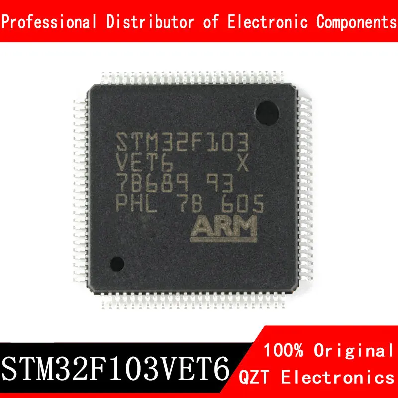 новый оригинальный STM32F103VET6