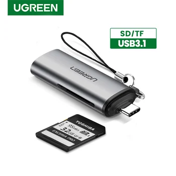 

UGREEN USB C Card Reader SD Micro SD TF Card Reader for Laptop Accessories Memory Card Reader for Phone Computer SD Card Reader