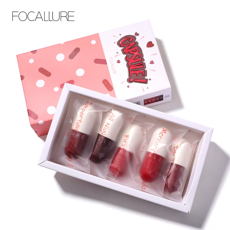 FOCALLURE Brand New Matte Lipstick Waterproof Eed Brown Velvet Natural Long Lasting Lipstick set Women Lips Makeup Maquiagem FOCALLURE Brand New Matte Lipstick Waterproof Eed Brown Velvet Natural Long Lasting Lipstick set Women Lips Makeup Maquiagem