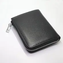 New Arrival Mens Womens RFID Blocking ID Credit Card Holder Leather Pocket Case Purse Wallet