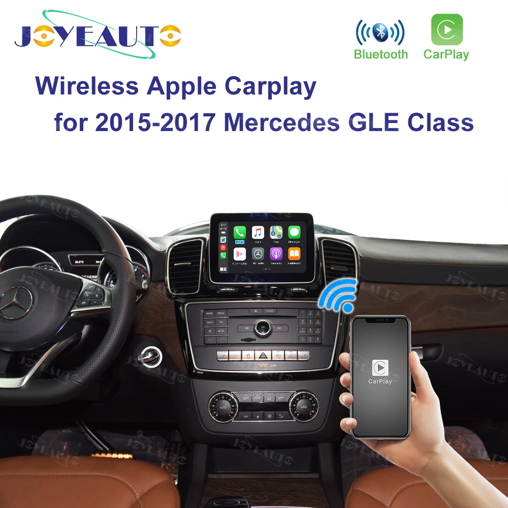 Joyeauto модификация на вторичном рынке для Mercedes беспроводной Apple CarPlay GLE Class W166 C292 15 19