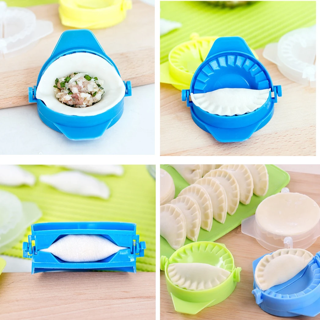 DIY пельменный аппарат пластиковое Приготовление выпечки Инструмент Китайский